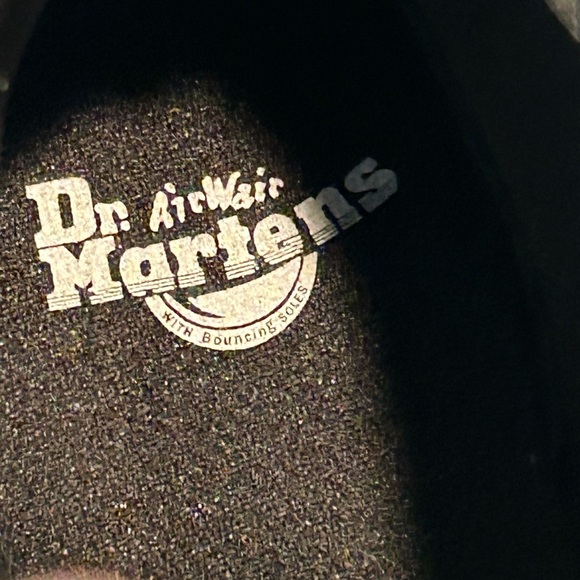 Dr Doc Martens 1460 J Pink Leopard Hydro Leather Combat Boots Youth Girls Size 2 - Picture 8 of 10